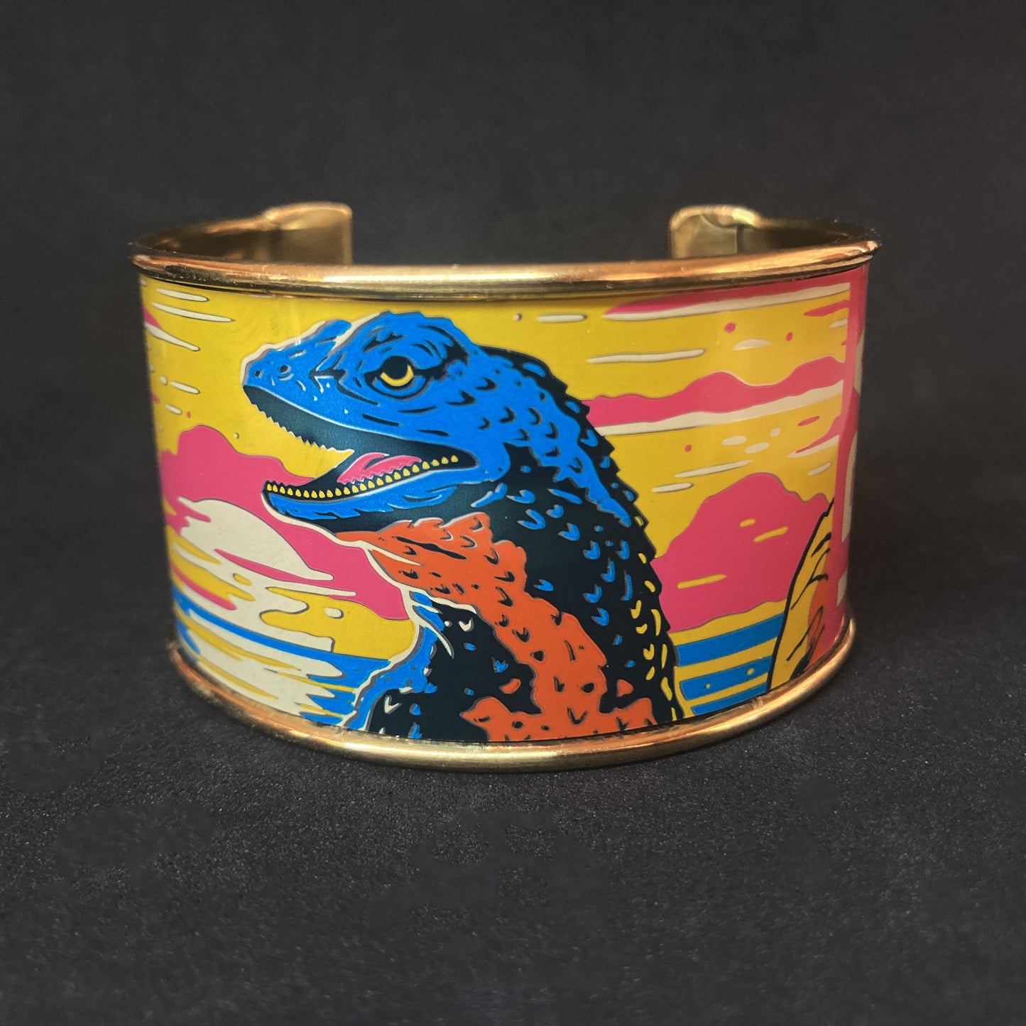 Recycled Beer Can Cuff || Wide