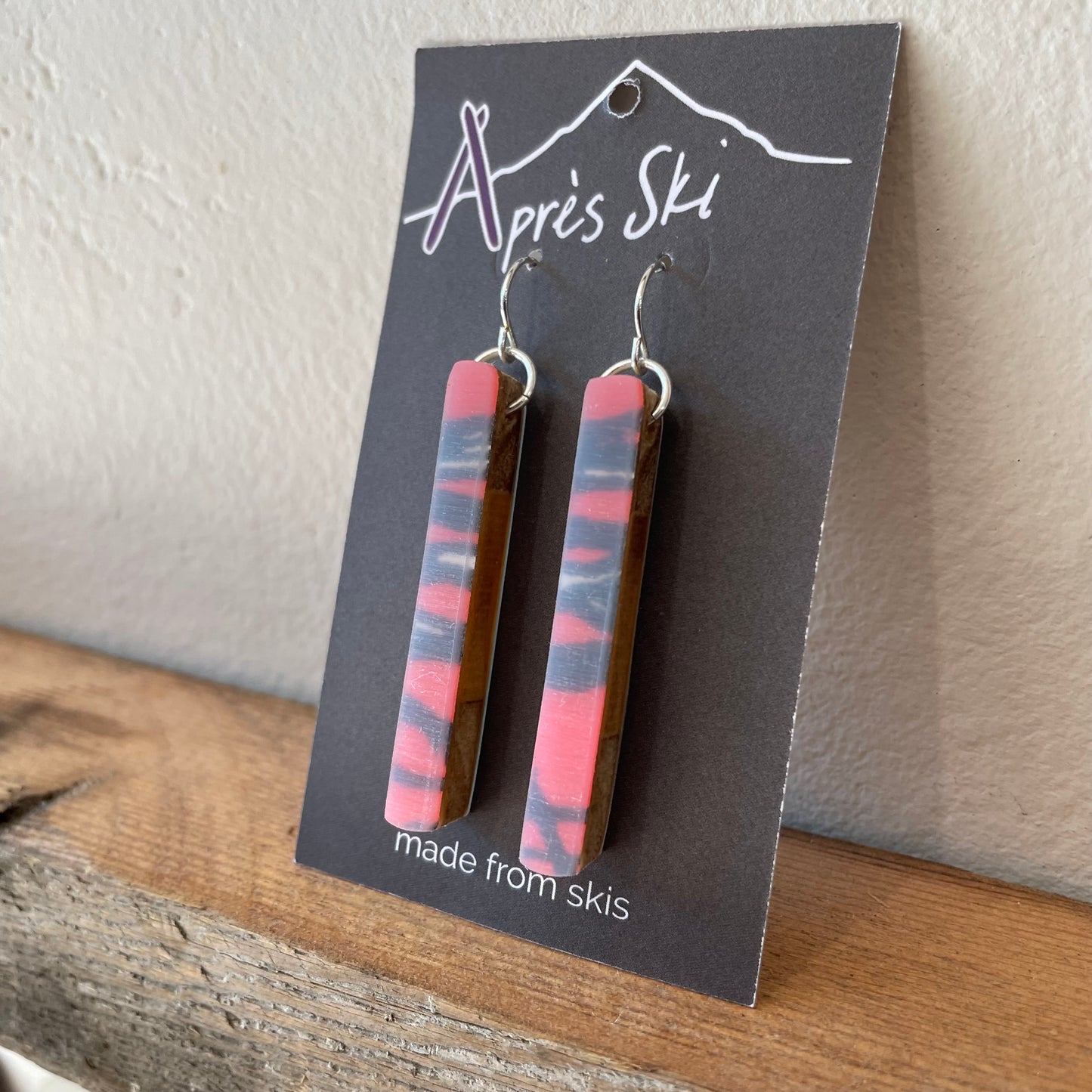 Powder Hound Ski Earrings