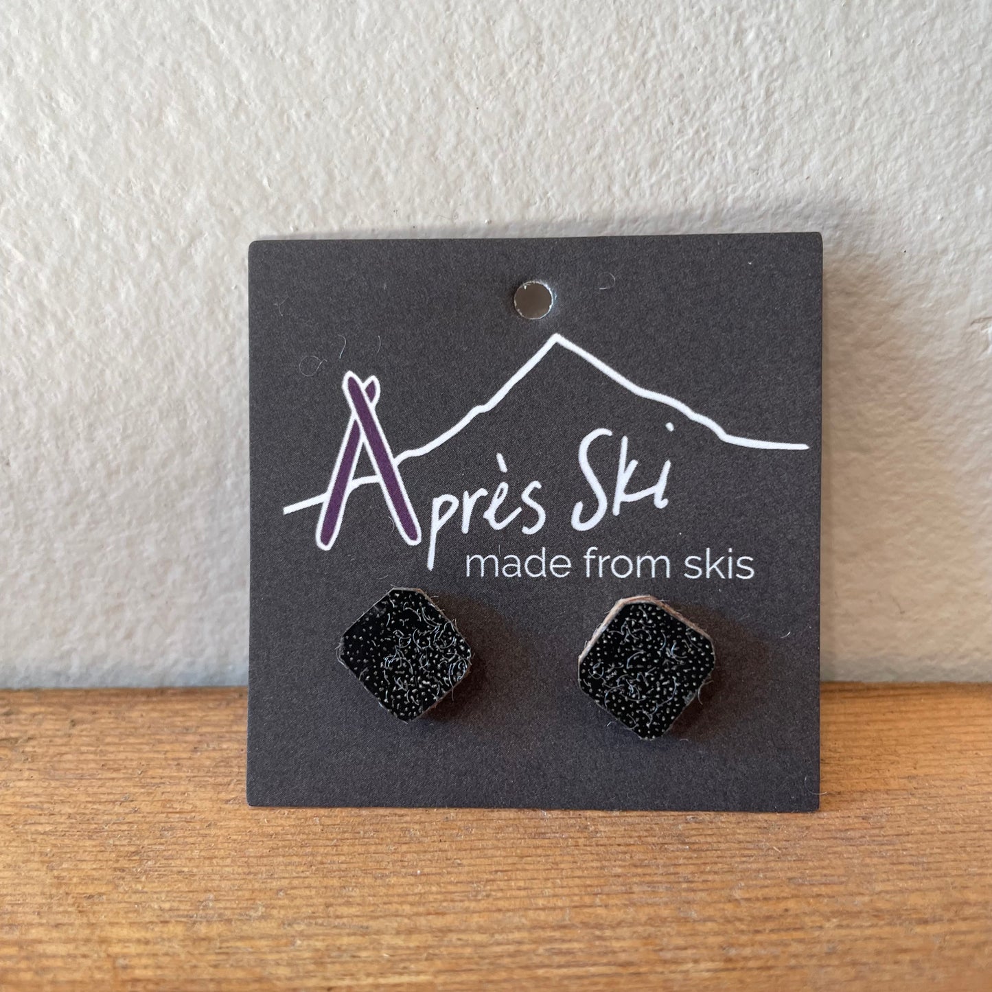 Slalom Stud Ski Earrings