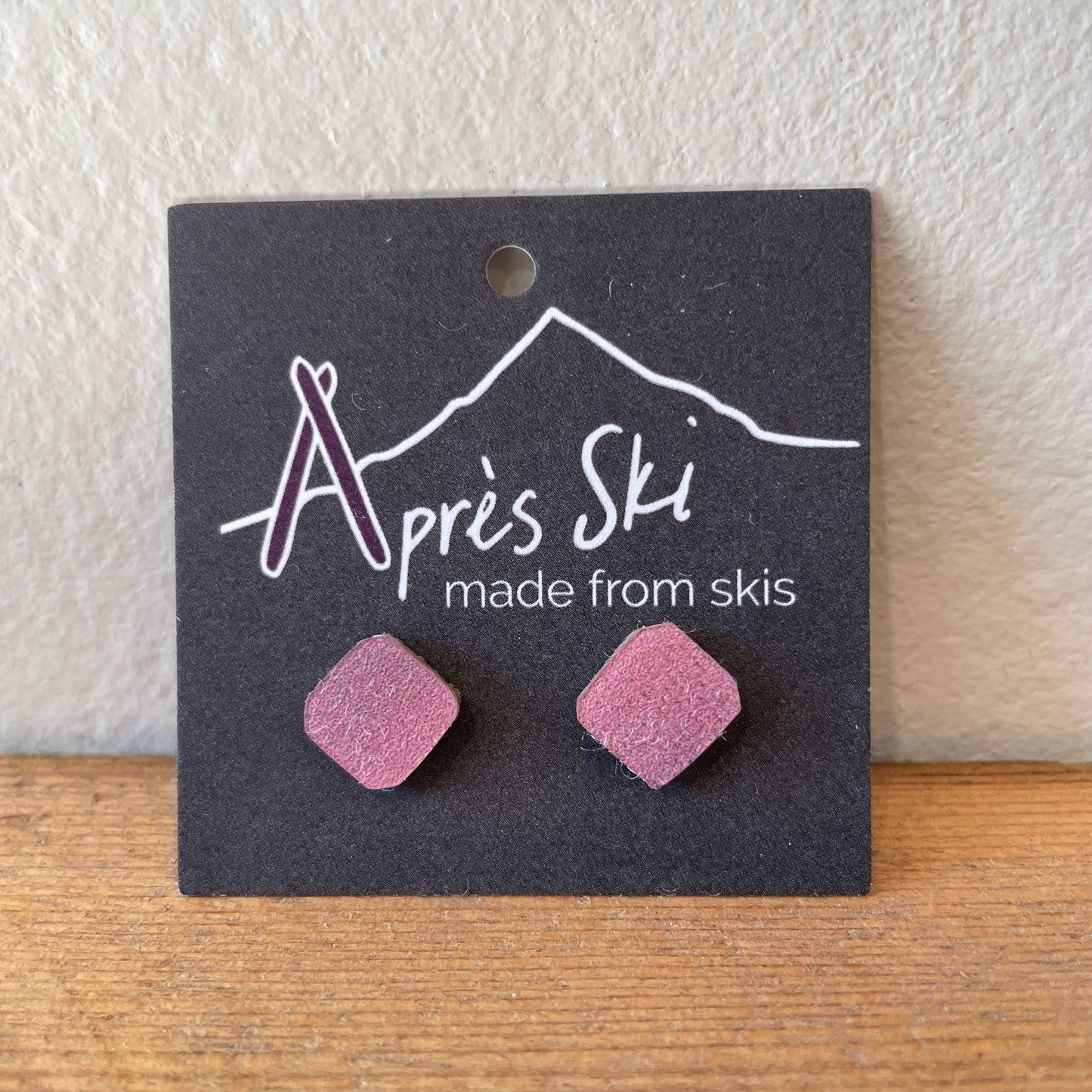 Slalom Stud Ski Earrings