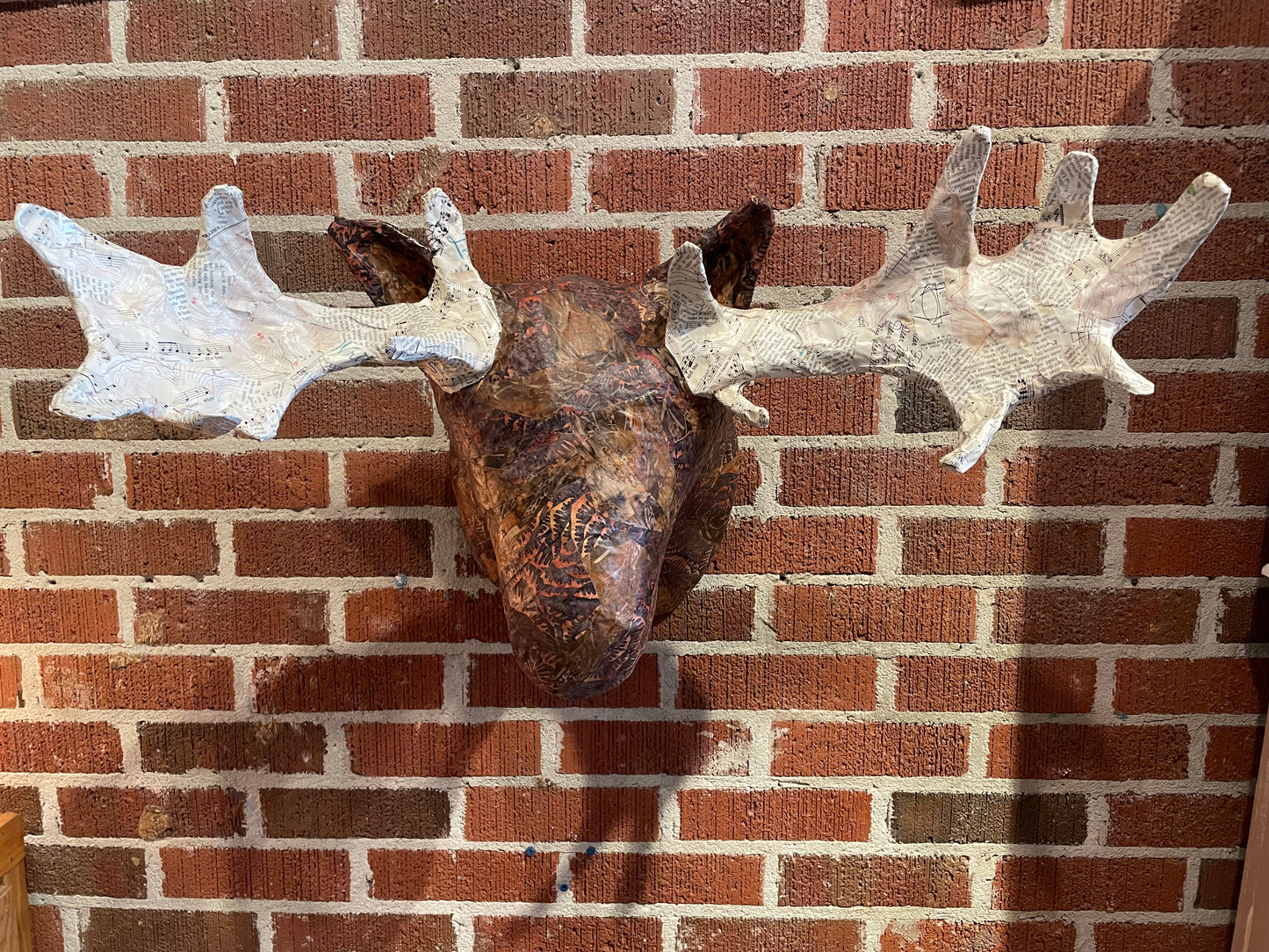 Faux Taxidermy Moose