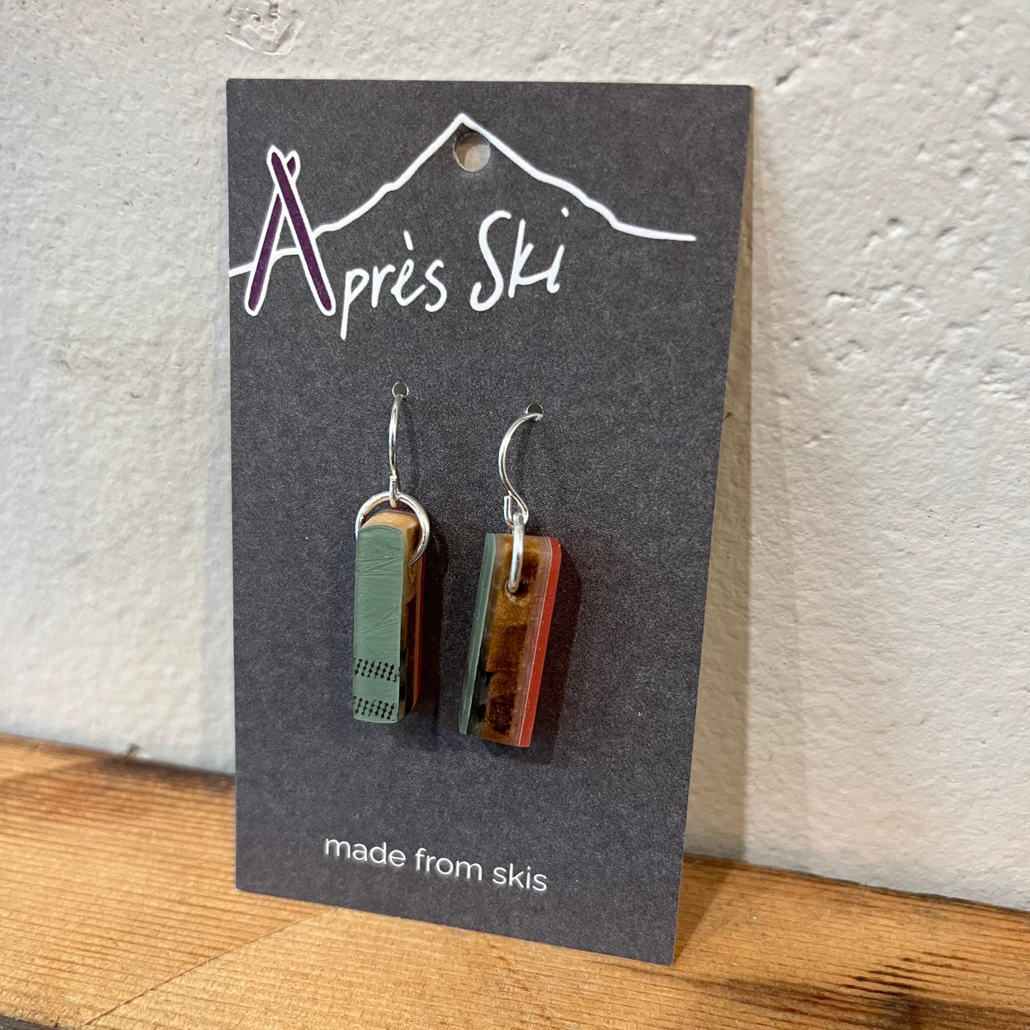 Shorty Ski Earrings #1