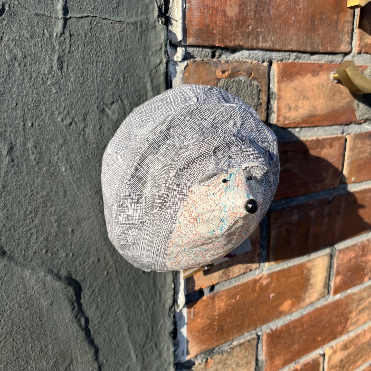 Faux Taxidermy Hedgehog