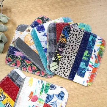 Upcycled Felt Fabric Dish Cloth
