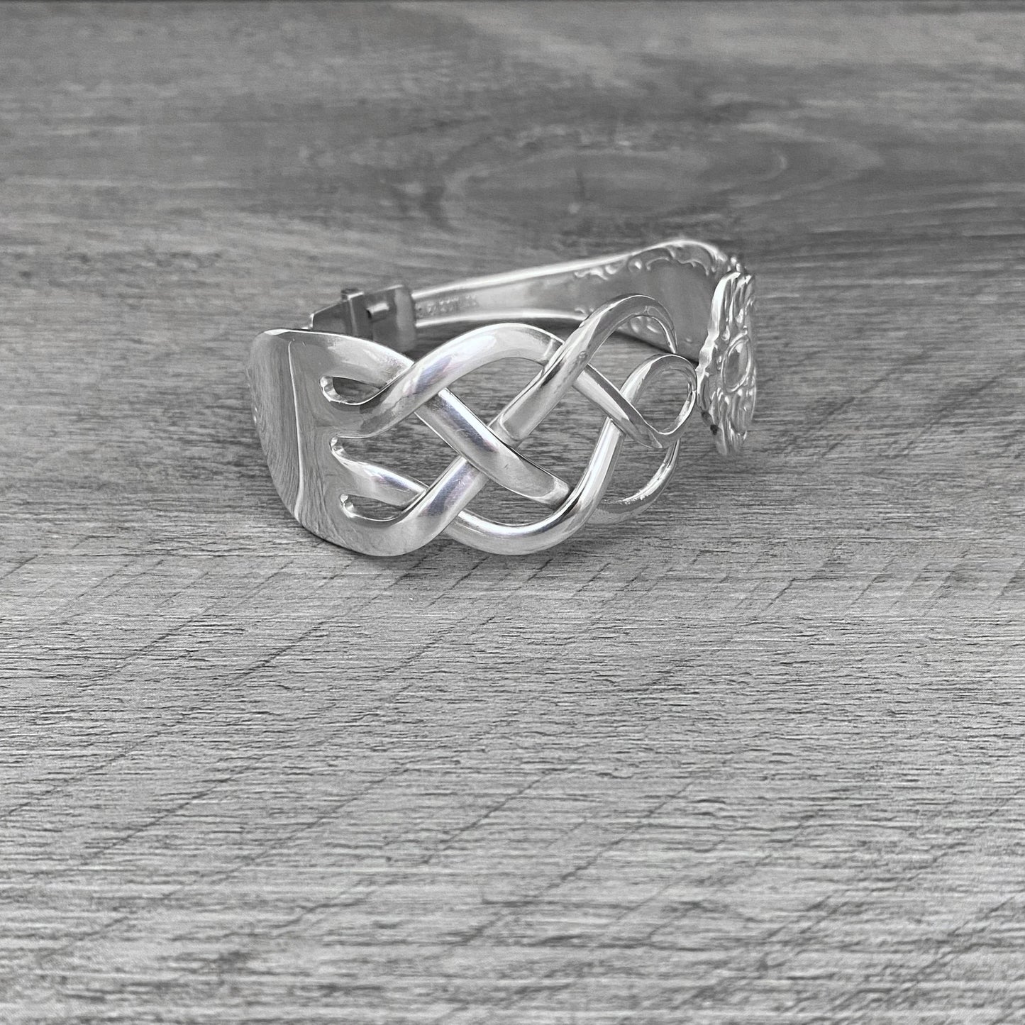 Celtic Weave Fork Bracelet