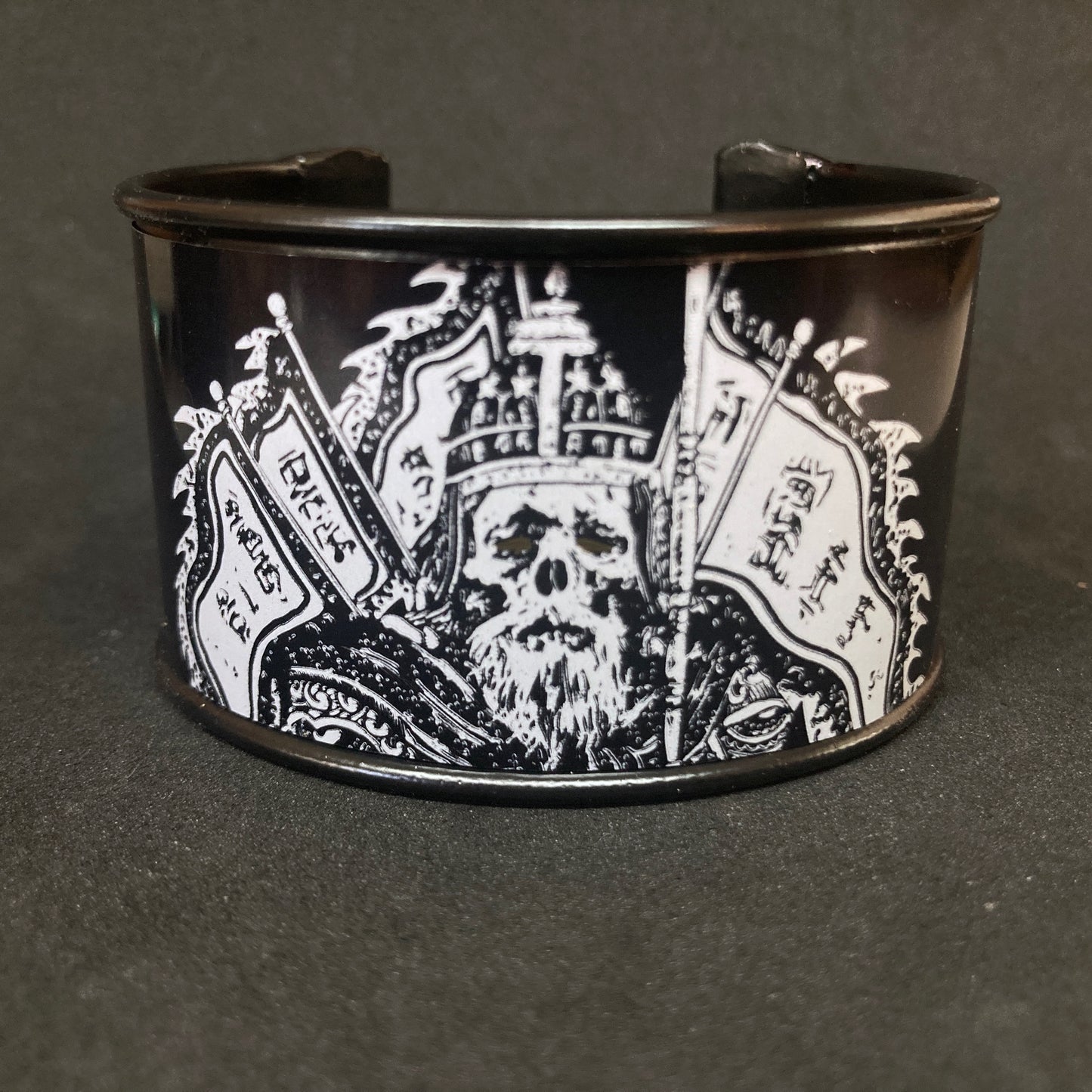 Recycled Beer Can Cuff || Wide