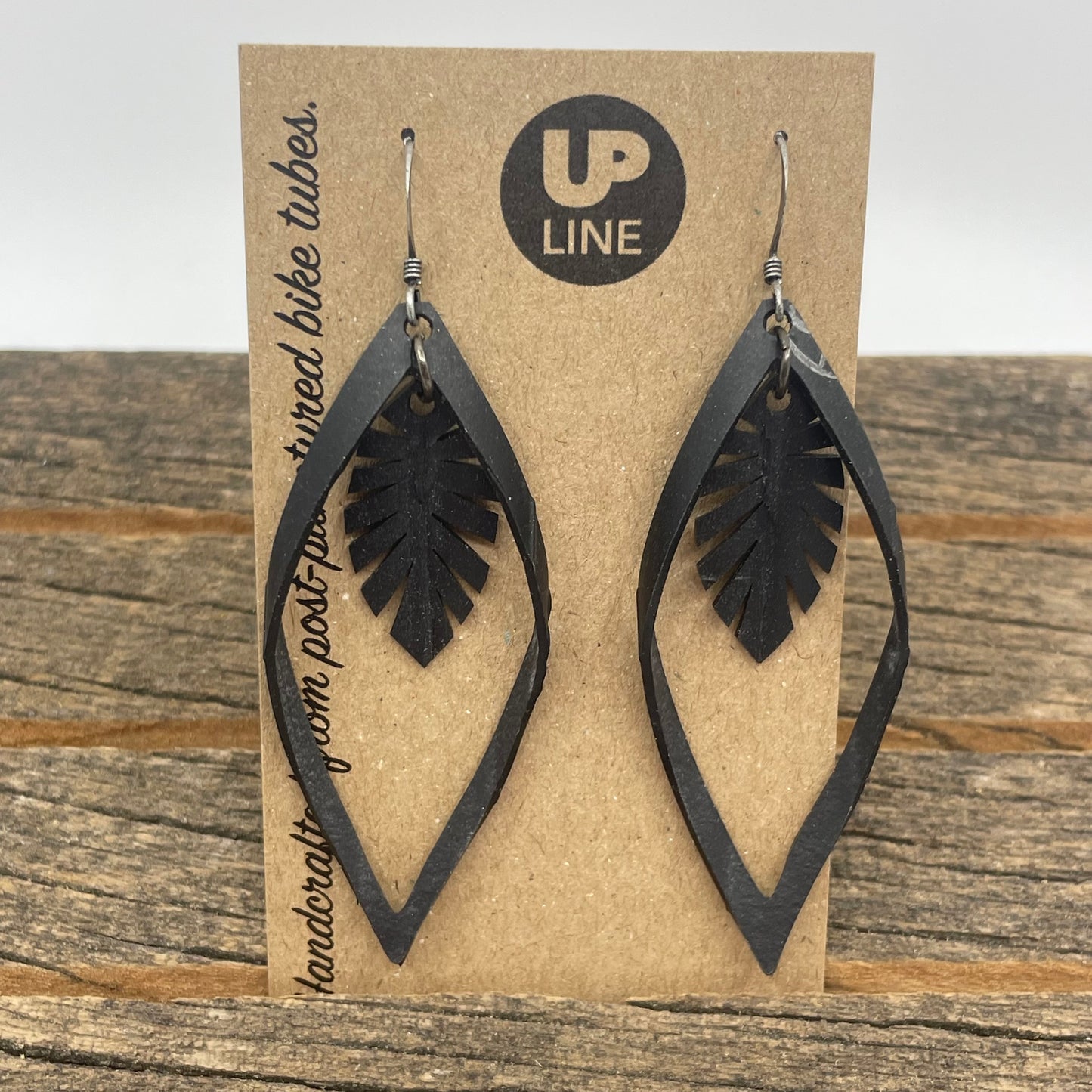 Bike Tube Earrings