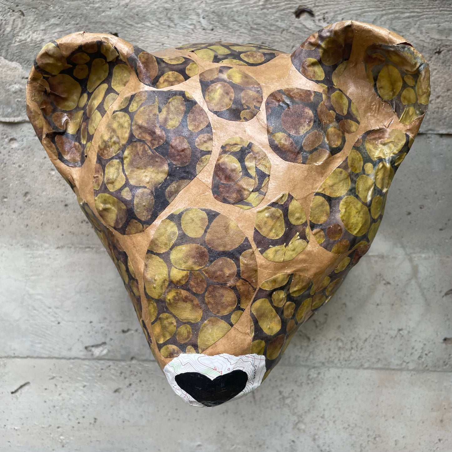 Faux Taxidermy Brown Bear