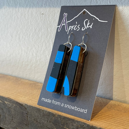 Lil' Shredder Snowboard Earrings