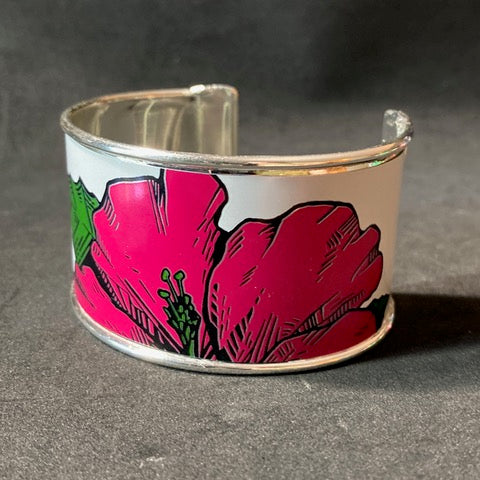 Recycled Beer Can Cuff || Wide