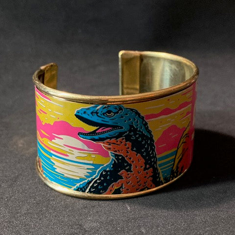 Recycled Beer Can Cuff || Wide