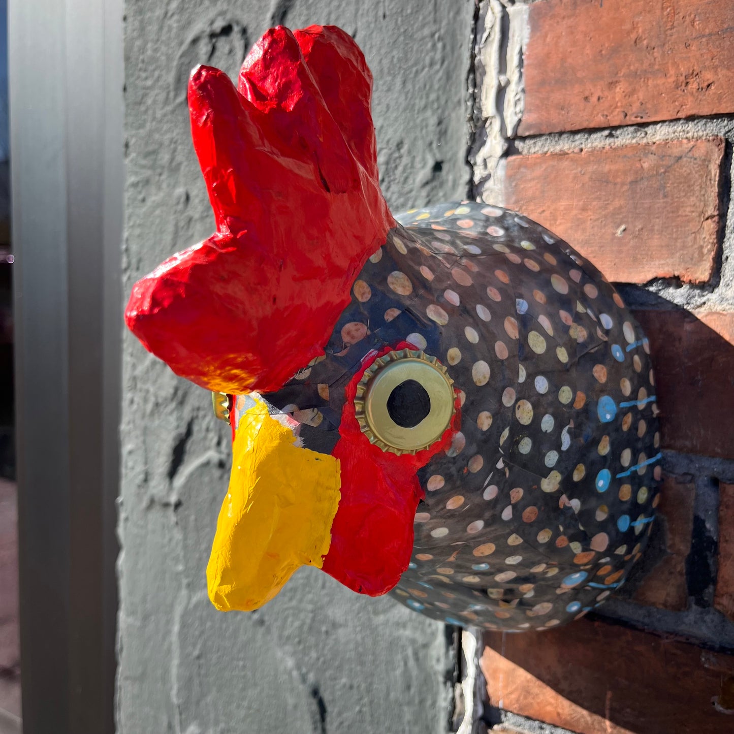 Faux Taxidermy Rooster