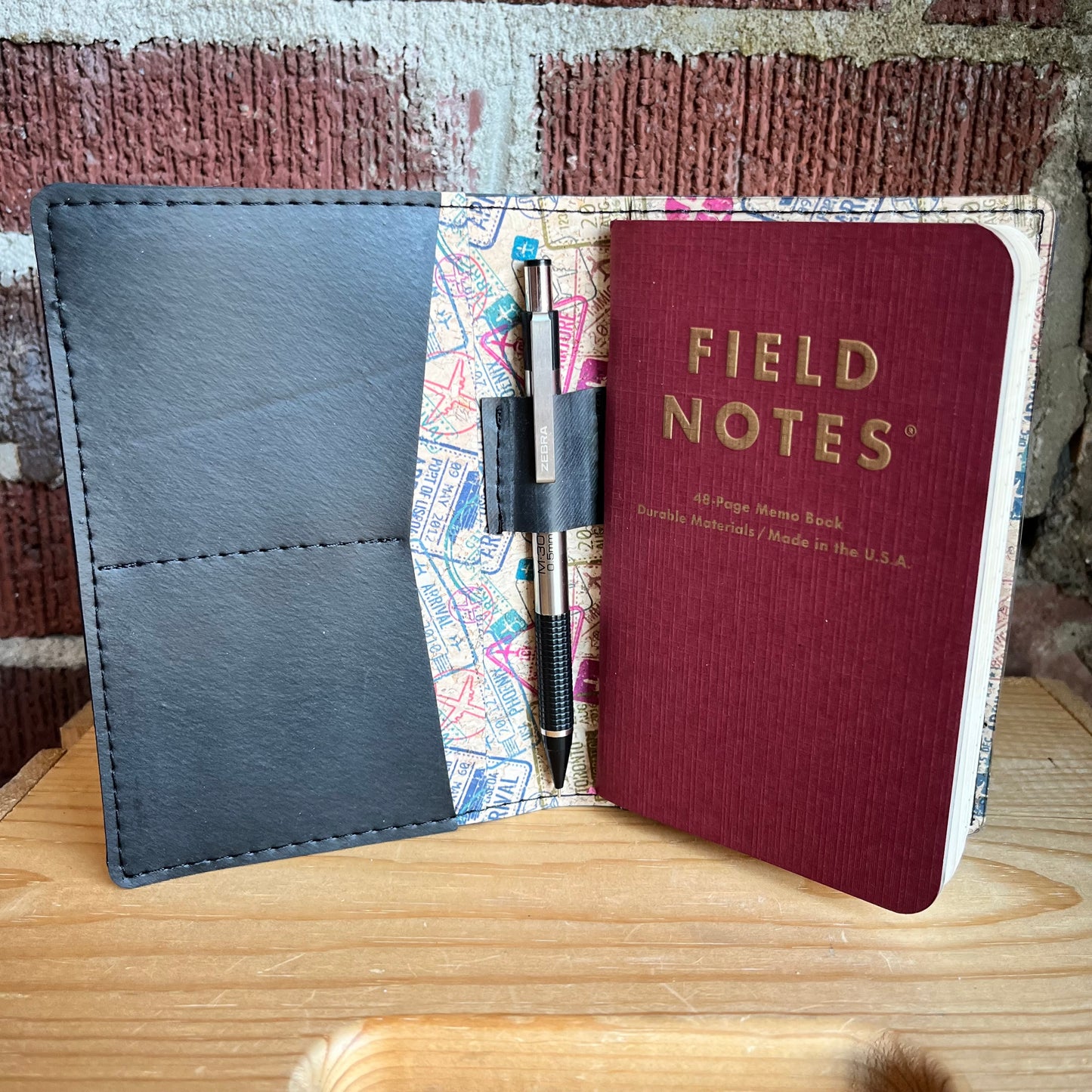 The Stamped Travel Wallet