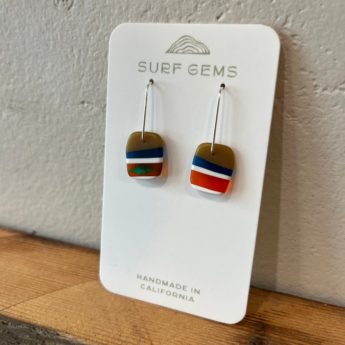 Surf Gem Earrings