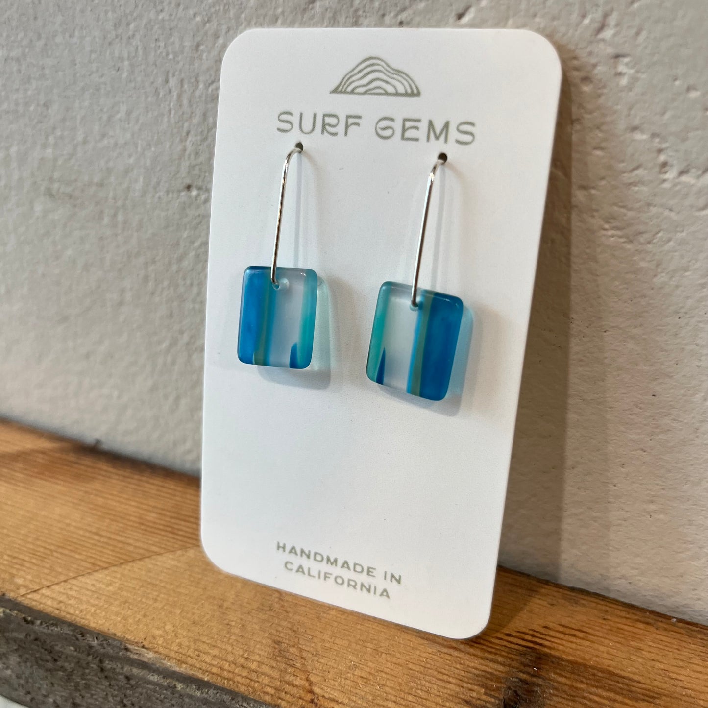 Surf Gem Earrings