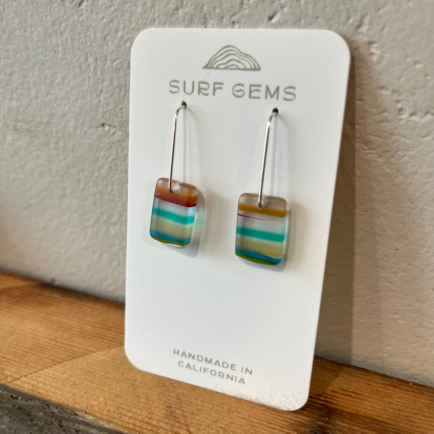 Surf Gem Earrings