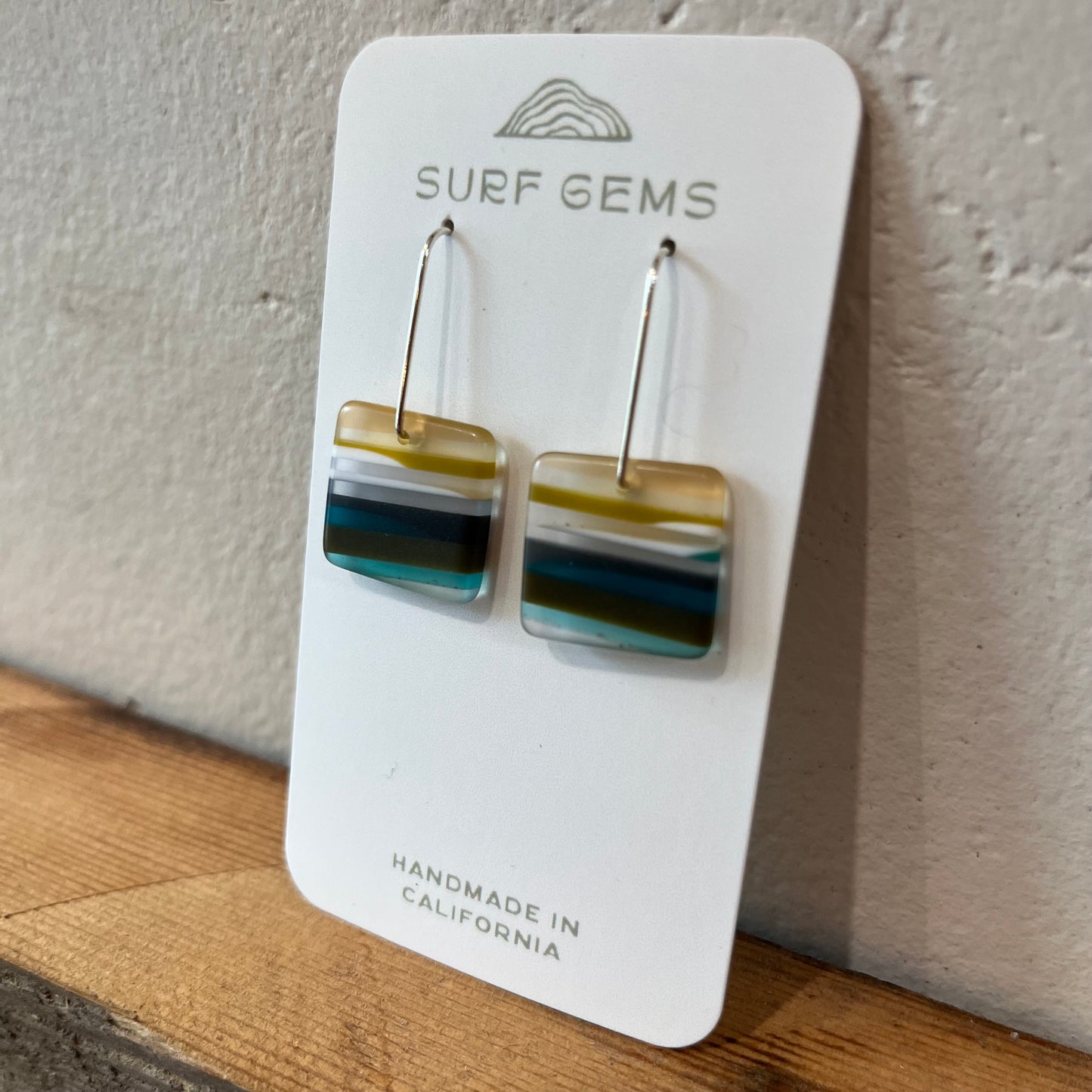 Surf Gem Earrings
