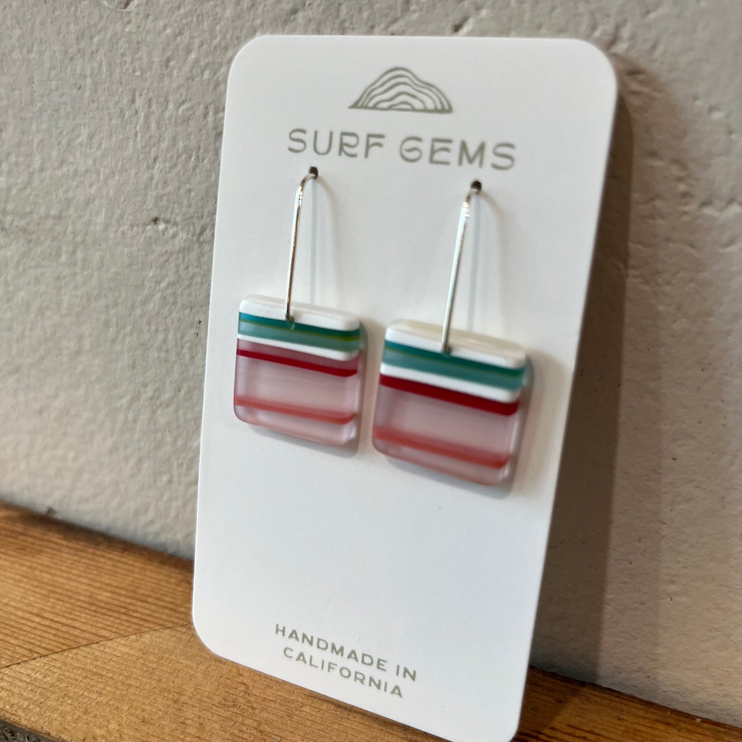 Surf Gem Earrings