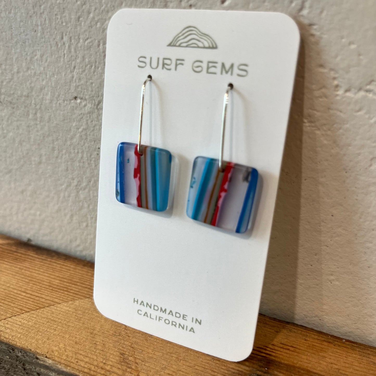 Surf Gem Earrings