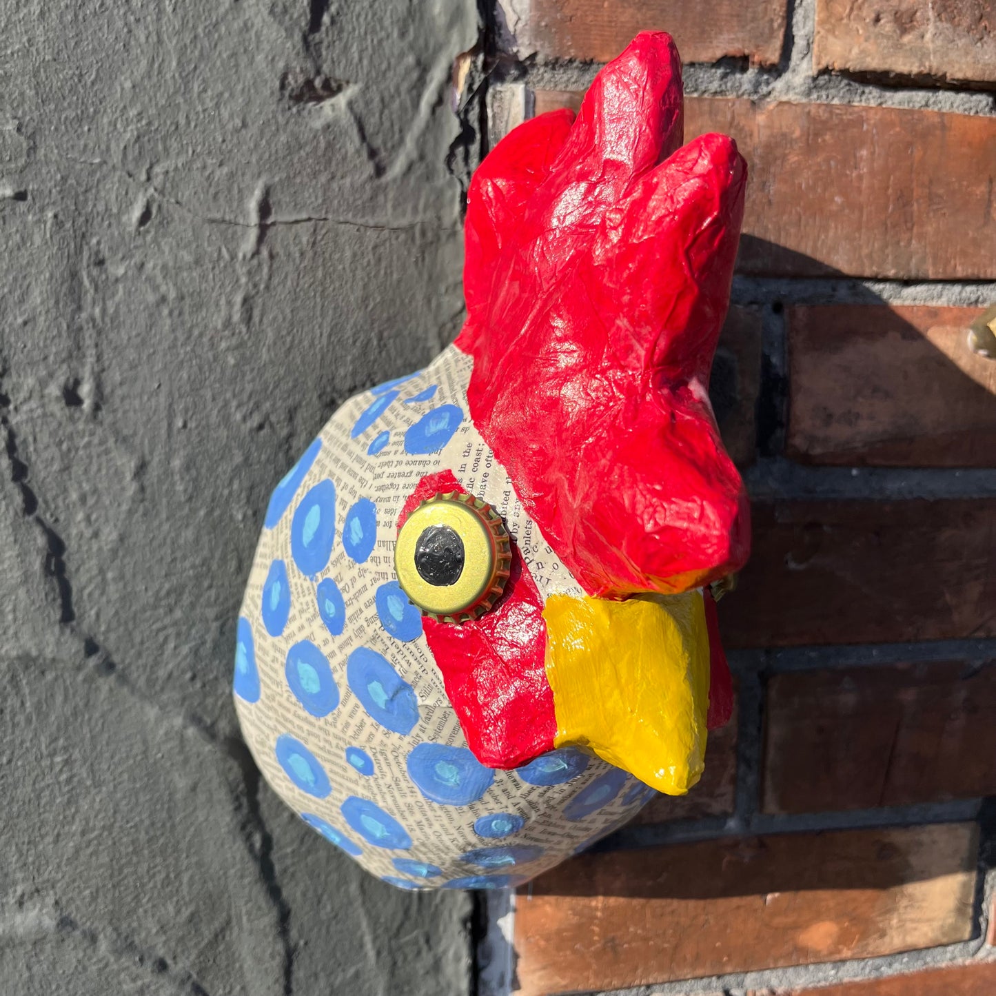 Faux Taxidermy Rooster