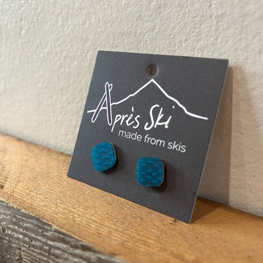Slalom Stud Ski Earrings #3