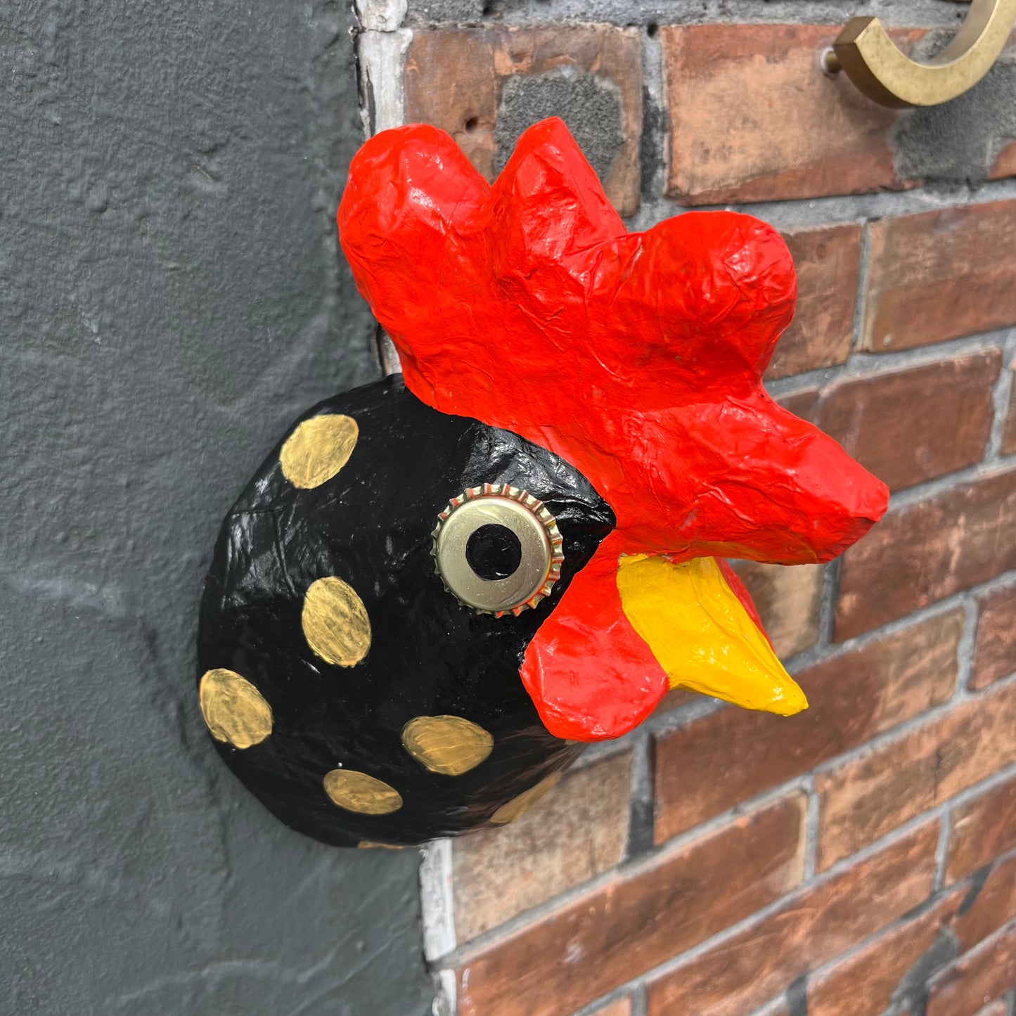 Faux Taxidermy Rooster