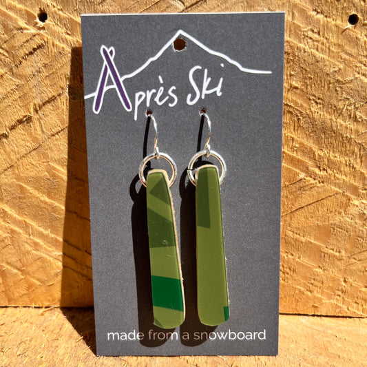 Lil' Shredder Snowboard Earrings #2