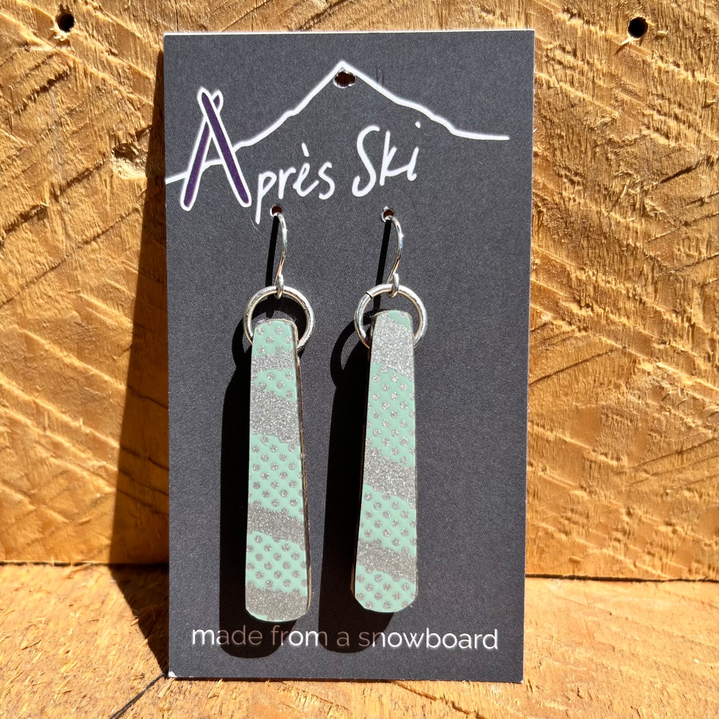 Lil' Shredder Snowboard Earrings #3