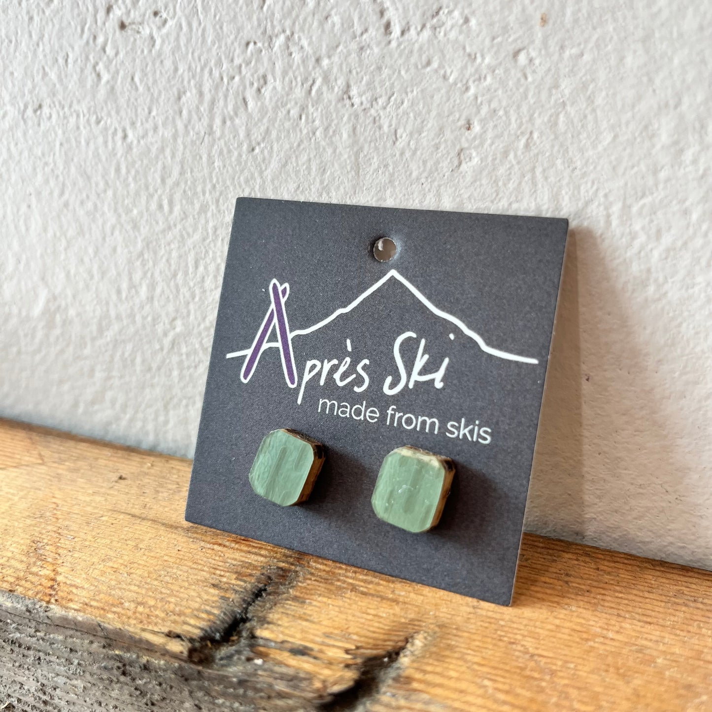Slalom Stud Ski Earrings #7
