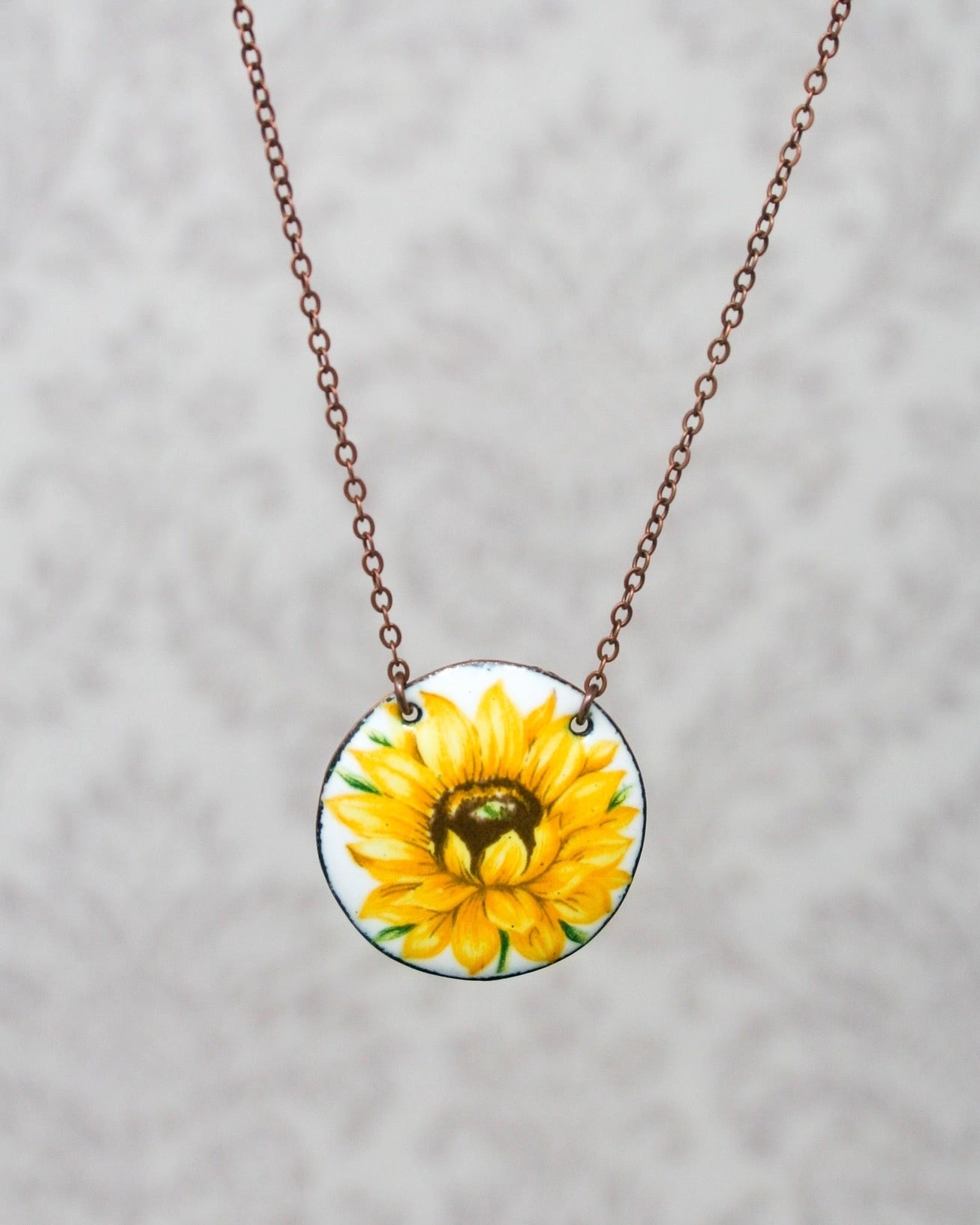 Sunflower Necklace