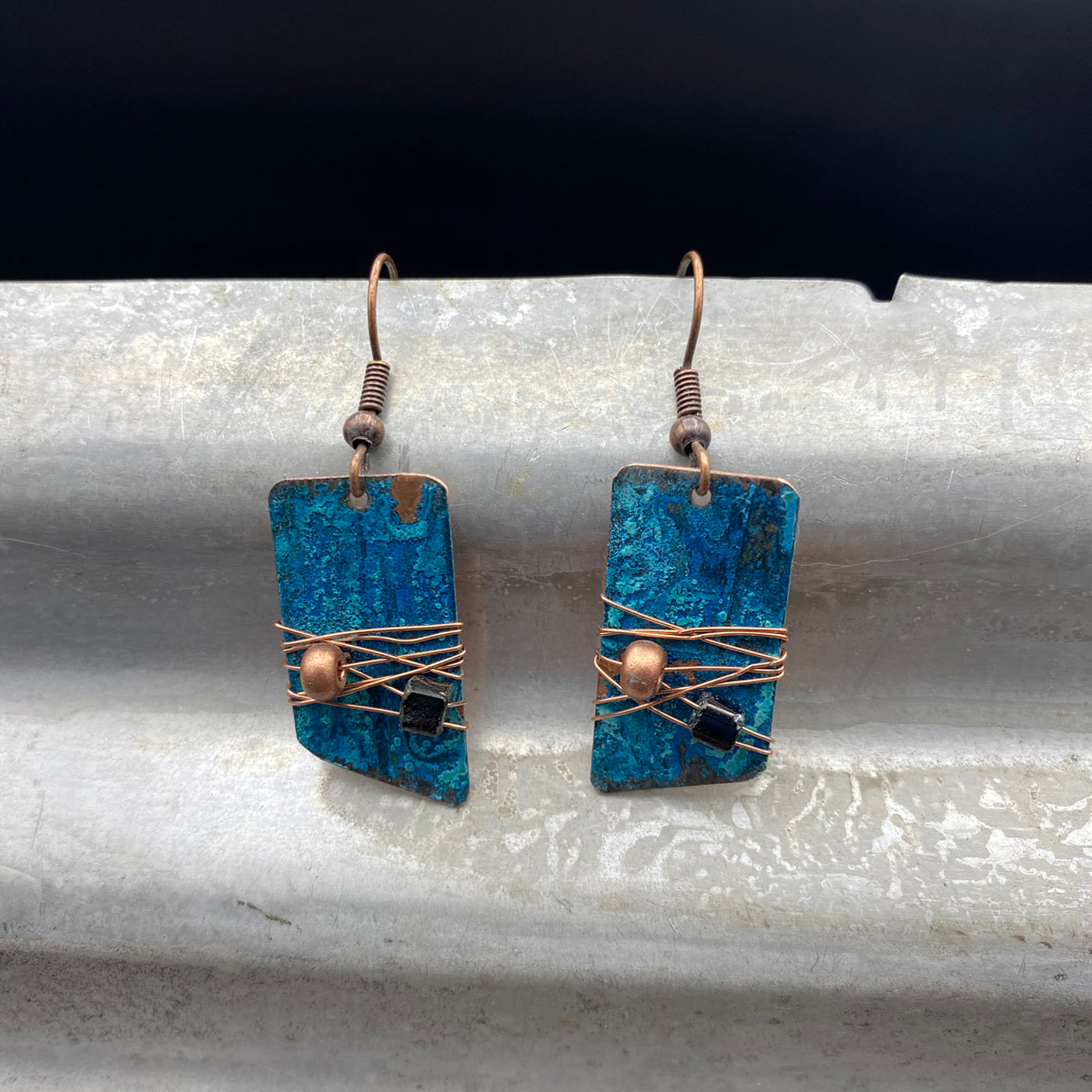 Classic Patina Earrings